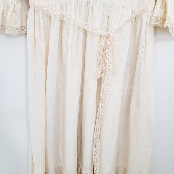 Of Her Own Kind Evangeline Midi Dress Cream Medium - Picture 11 of 14